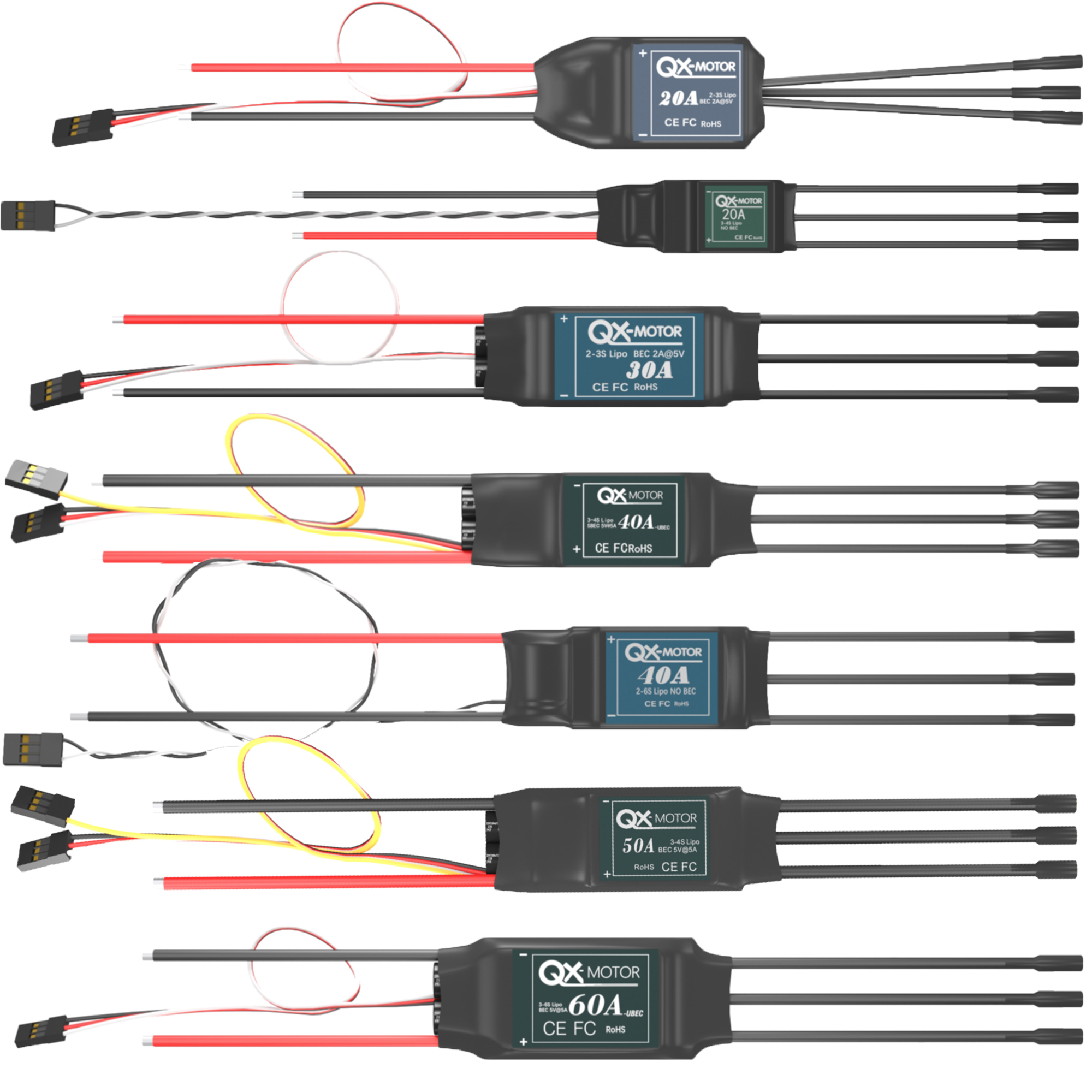 Drone Rc Y Series - QX-MOTOR Brushless ESC series Electronic speed