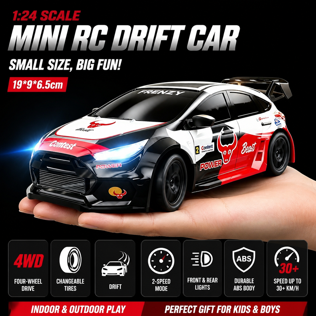 Drone Rc Bolide - 4WD Desktop RC Drift Car Professional