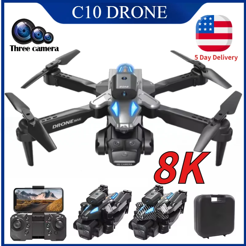 Drone Without Rc - C10 8K HD RC Drone with