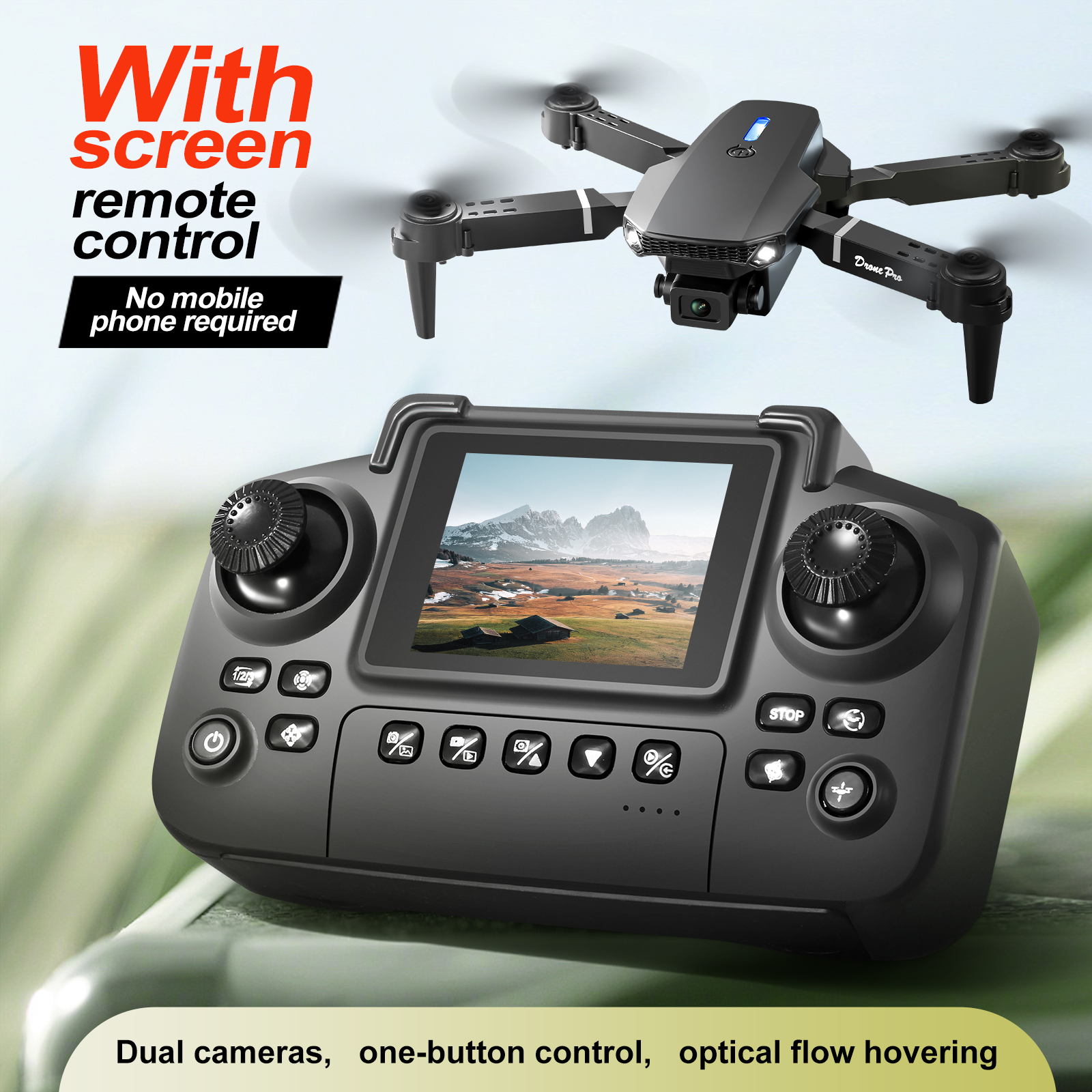 Drone Kf Rc - 2025 New E88 E99 Upgraded Drone