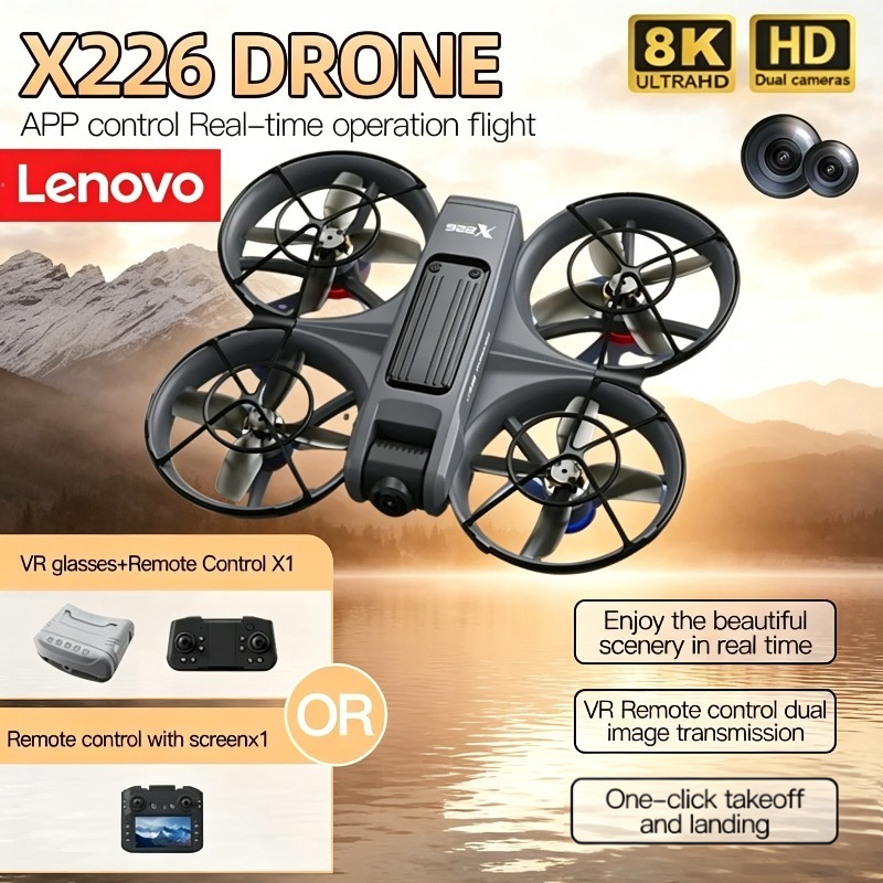 Drone Rc X226 - Lenovo X226/X226VR Drone 8K 4K Professional