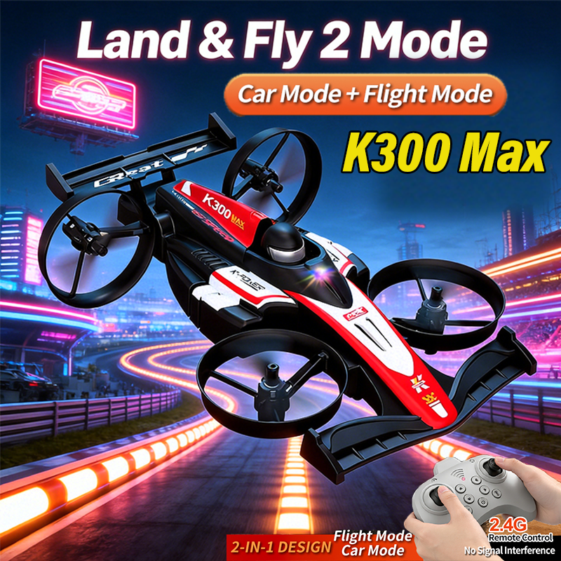 Drone Without Rc - Mini RC Flying Car Transformable 2