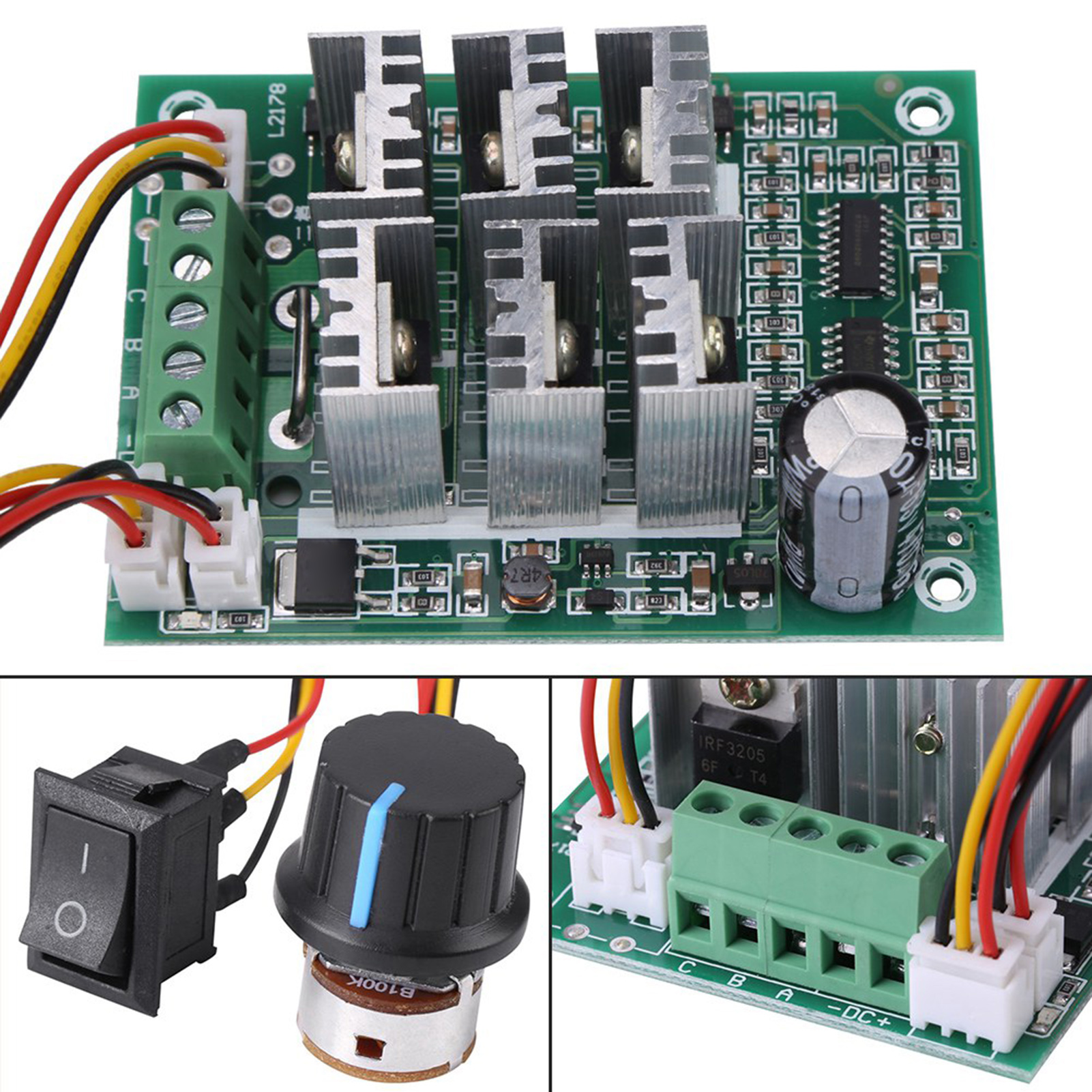 Motor Speed Switch DC 5V‑36V 1 - Brushless Motor recensie en prijs