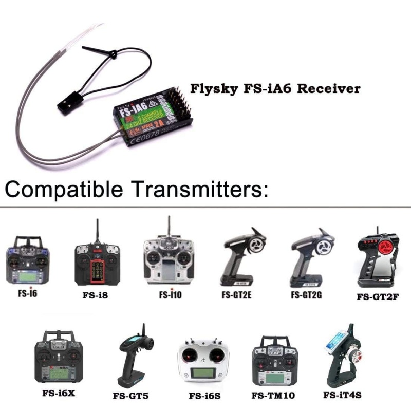 Flysky FS-IA6 Receiver 6CH Dua - Drone Rc Racing recensie en prijs