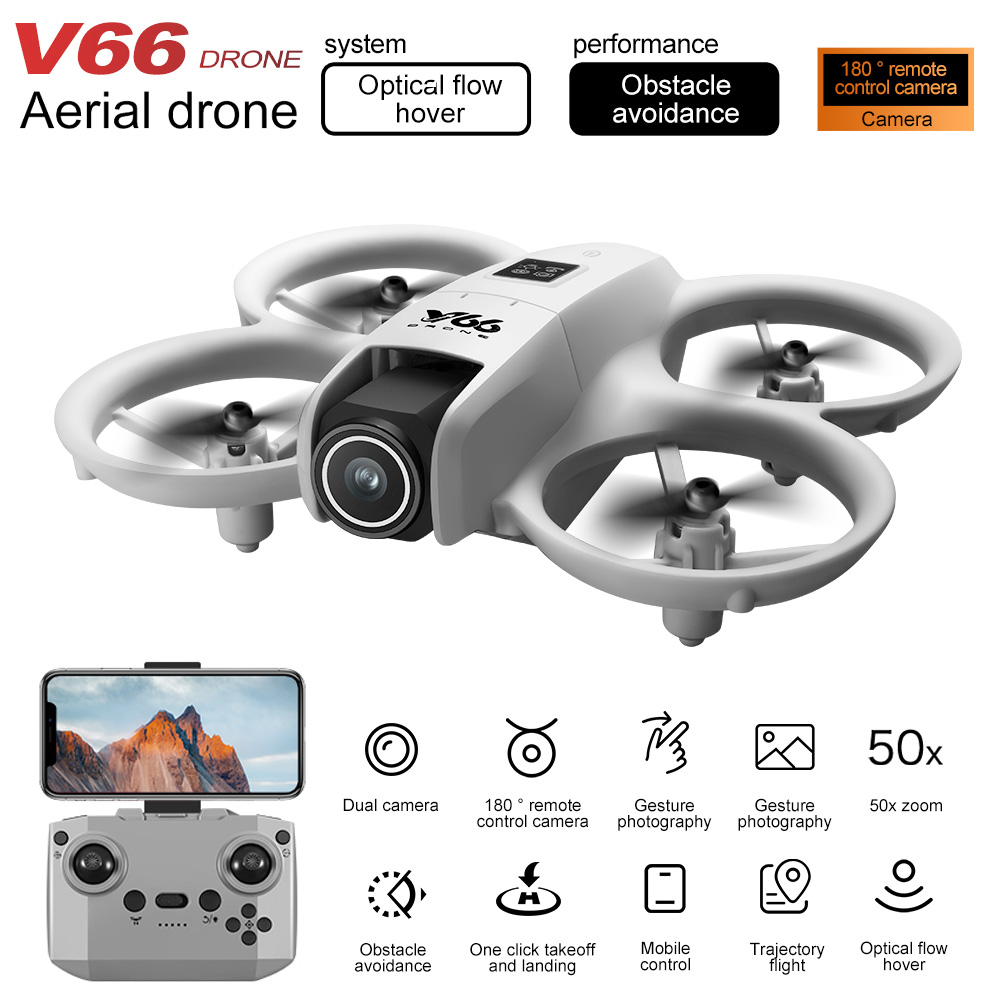 New V66 Mini Drone HD Camera 4 - Drone Kf Rc recensie en prijs
