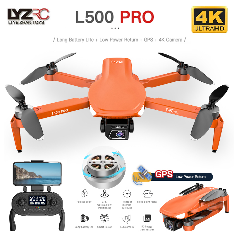 L500 PRO GPS Drone 4K Profesio - Drone Rc Fpv Manual recensie en prijs