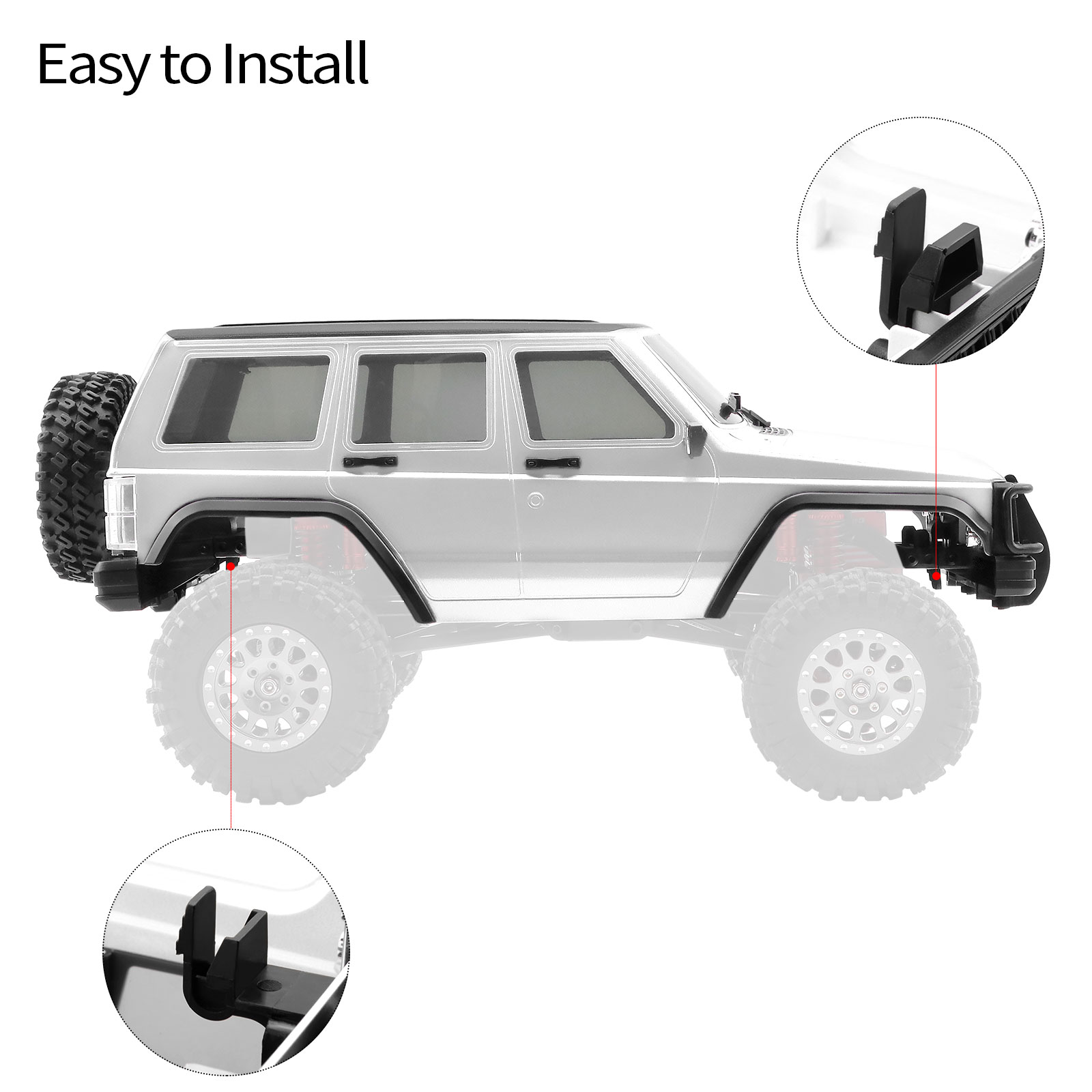 DashRC 6.10'' Wheelbase RC Bod - Rc Car Body Shell recensie en prijs