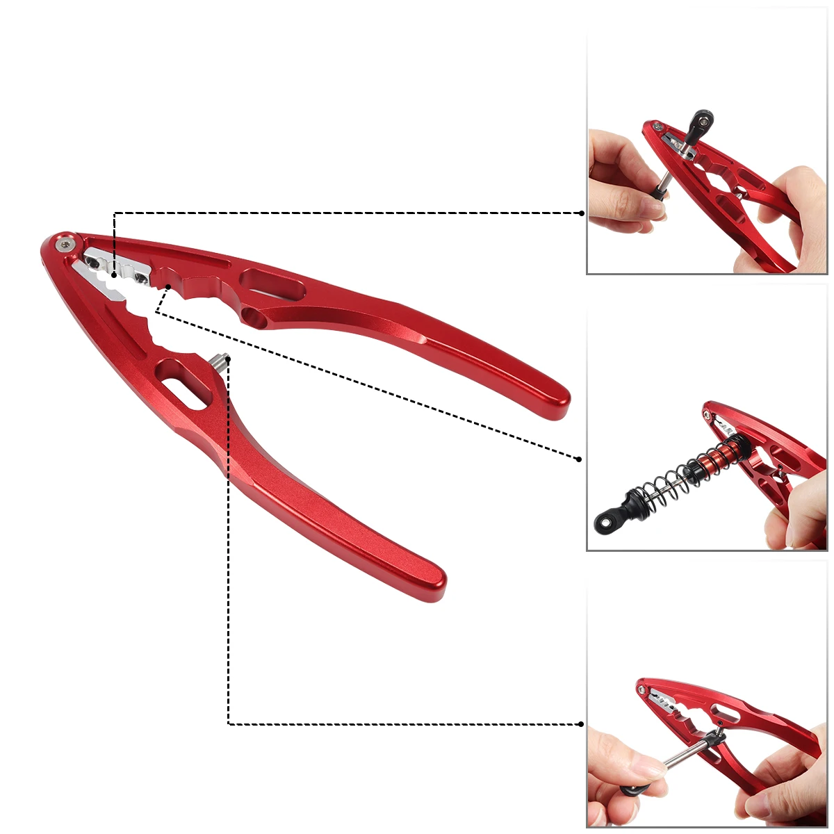 1Pcs Aluminum Pliers Ball Join - Rc Car Body Shell recensie en prijs