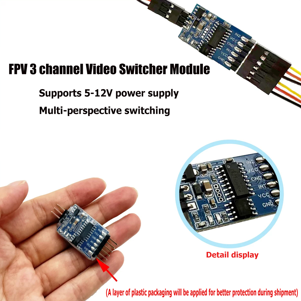 5.8G 3 Channel Video Switcher  - Drone Rc Remote recensie en prijs