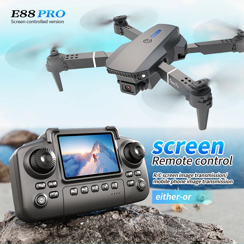 Professional E88 PRO Drone wit - Drone Without Rc recensie en prijs