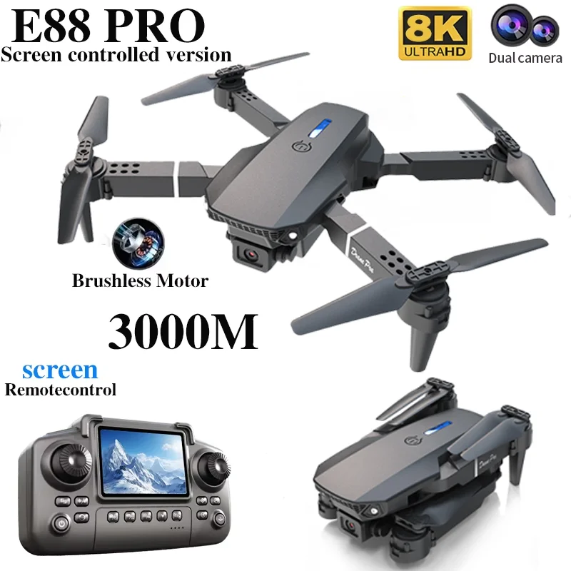 Professional E88 PRO Drone wit - Drone Without Rc recensie en prijs