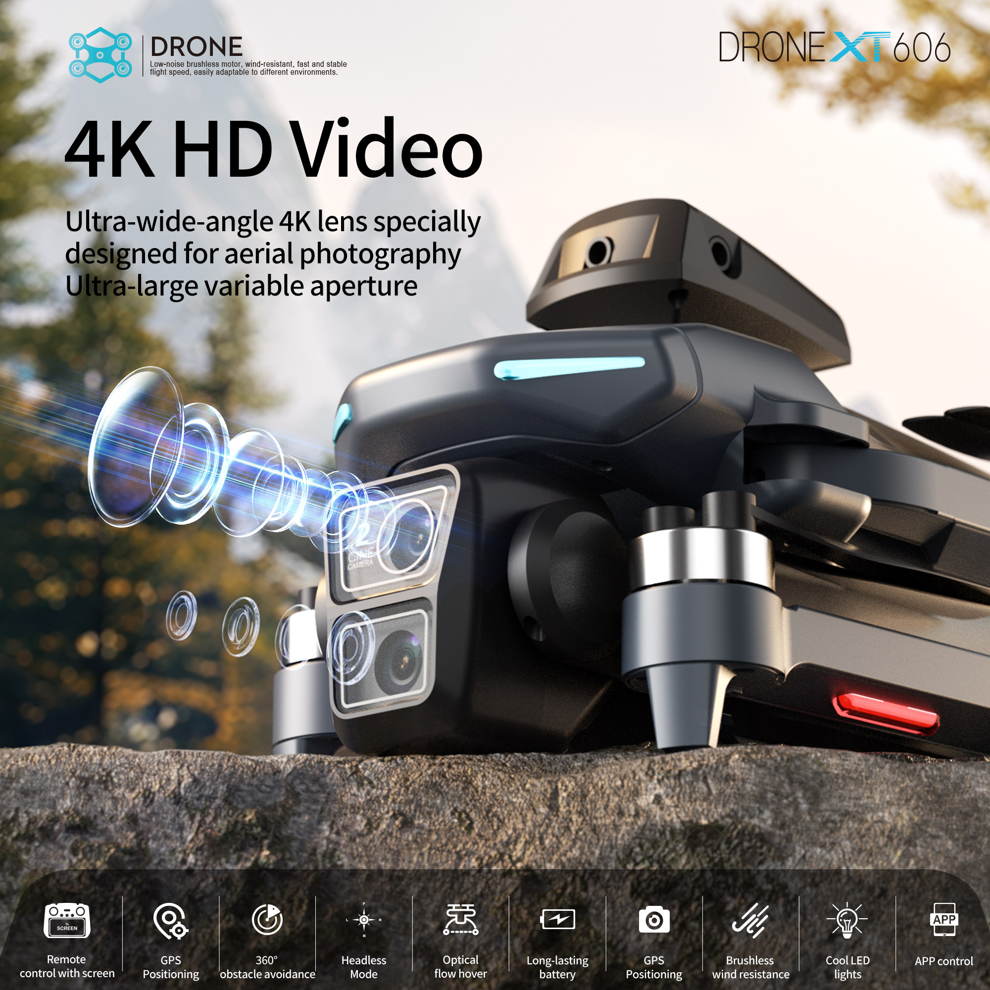 XT606 MAX GPS NEW Drone 8k Pro - Drone Top Rc recensie en prijs