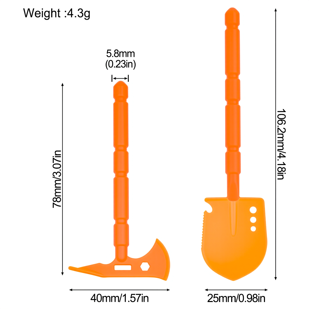 Simulated Plastic Shovel Picka - Rc Car Body Shell recensie en prijs