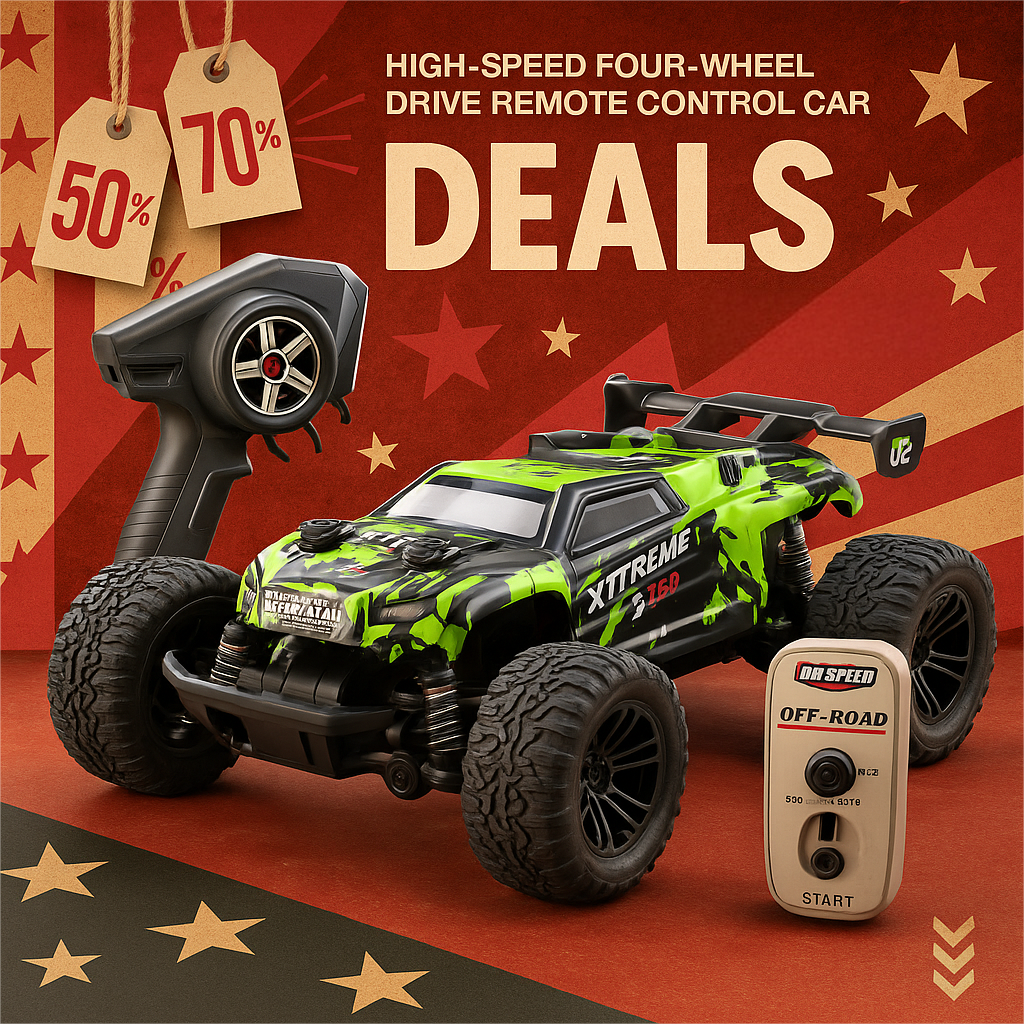 Hot RC High-Speed Off-Road Car - Drone Kf Rc recensie en prijs