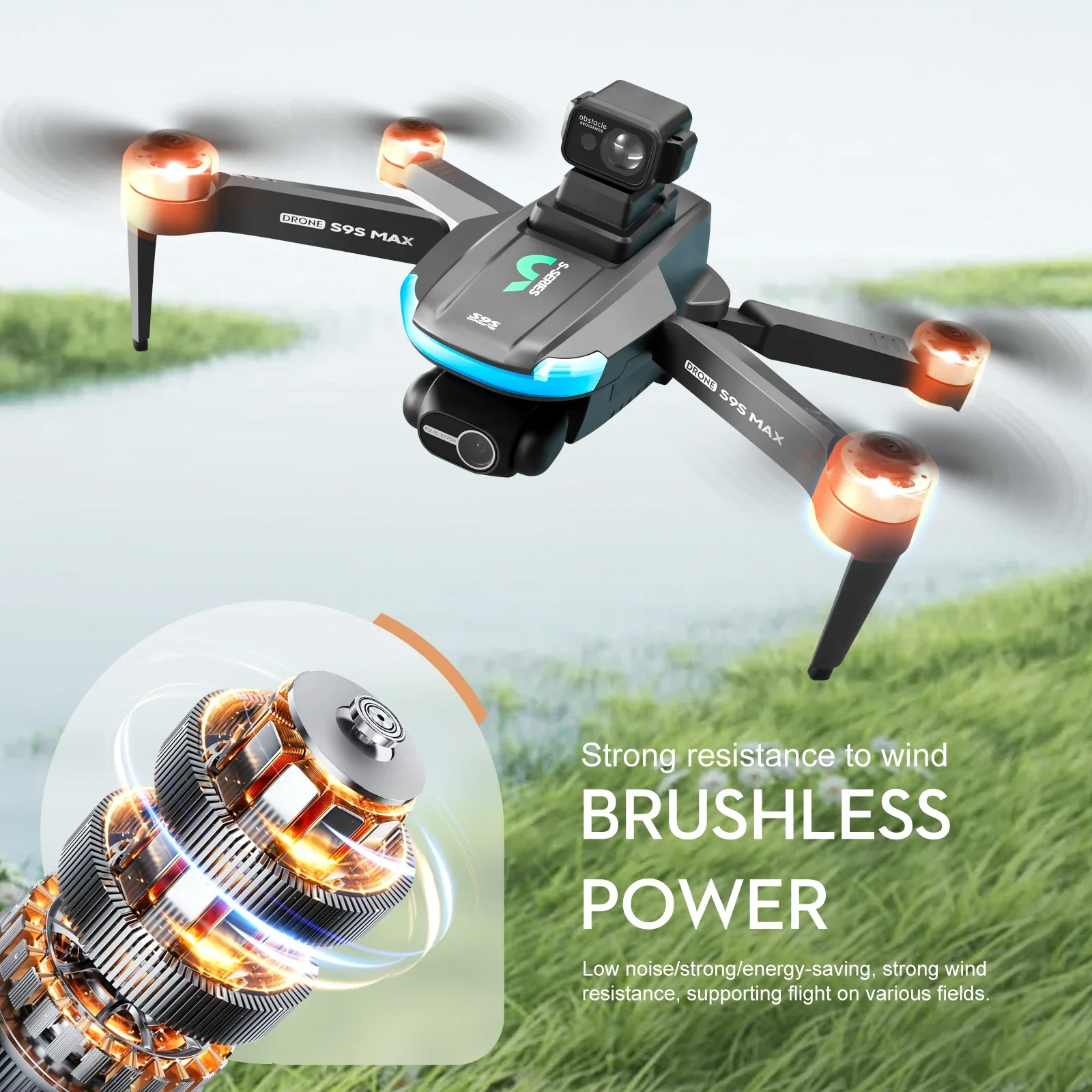 NEW S9S MAX MINI Drone 4K 2-Ax - Drone Kf Rc recensie en prijs