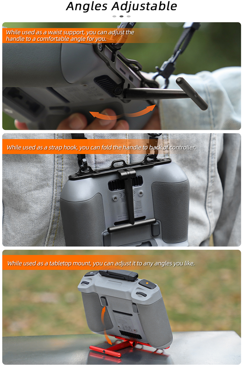 2in1 Handle Stand Bracket Neck - Drone Rc Neck Strap recensie en prijs