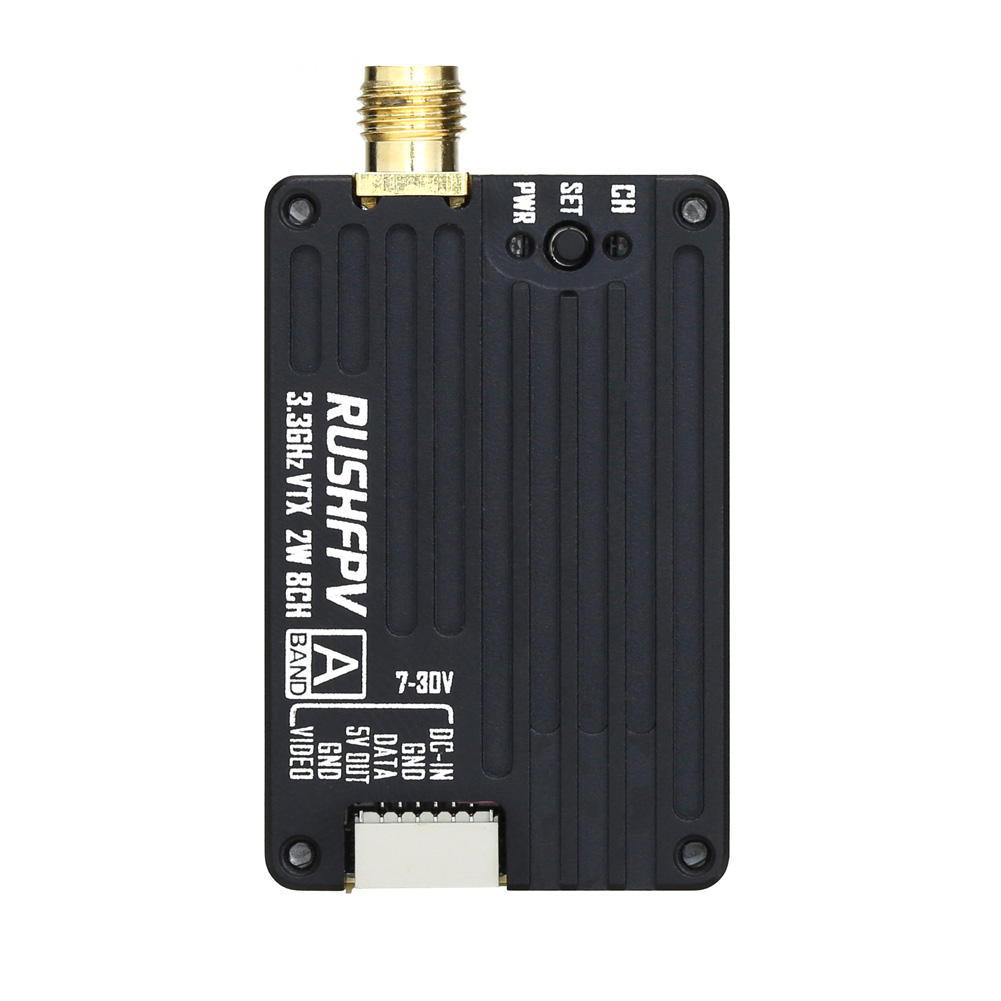 RUSHFPV 3.3G 2W VTX Transmitte - Drone Rc Remote recensie en prijs