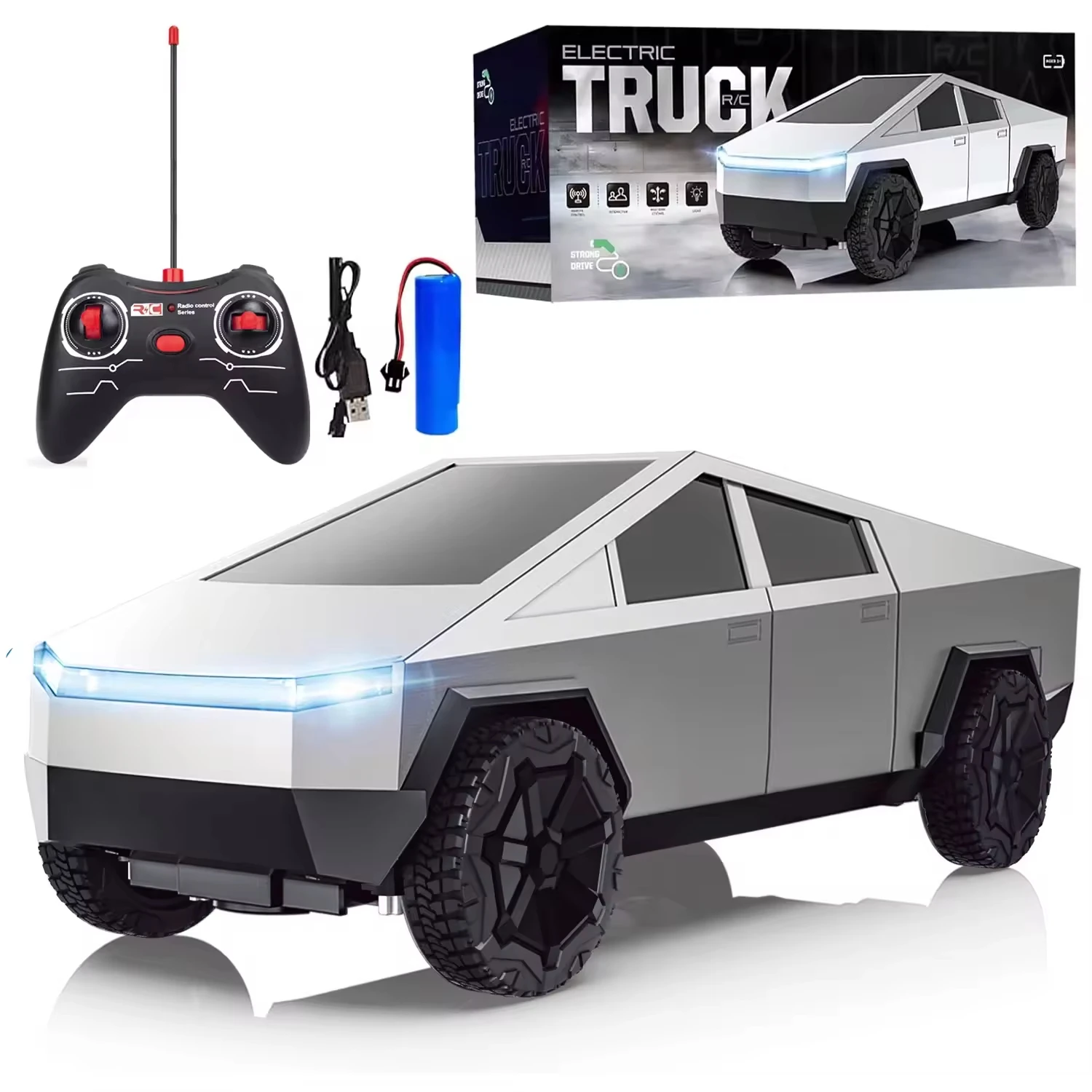 1:24 RC Cybertruck Pickup 4WD  - Drone Rc Bolide recensie en prijs