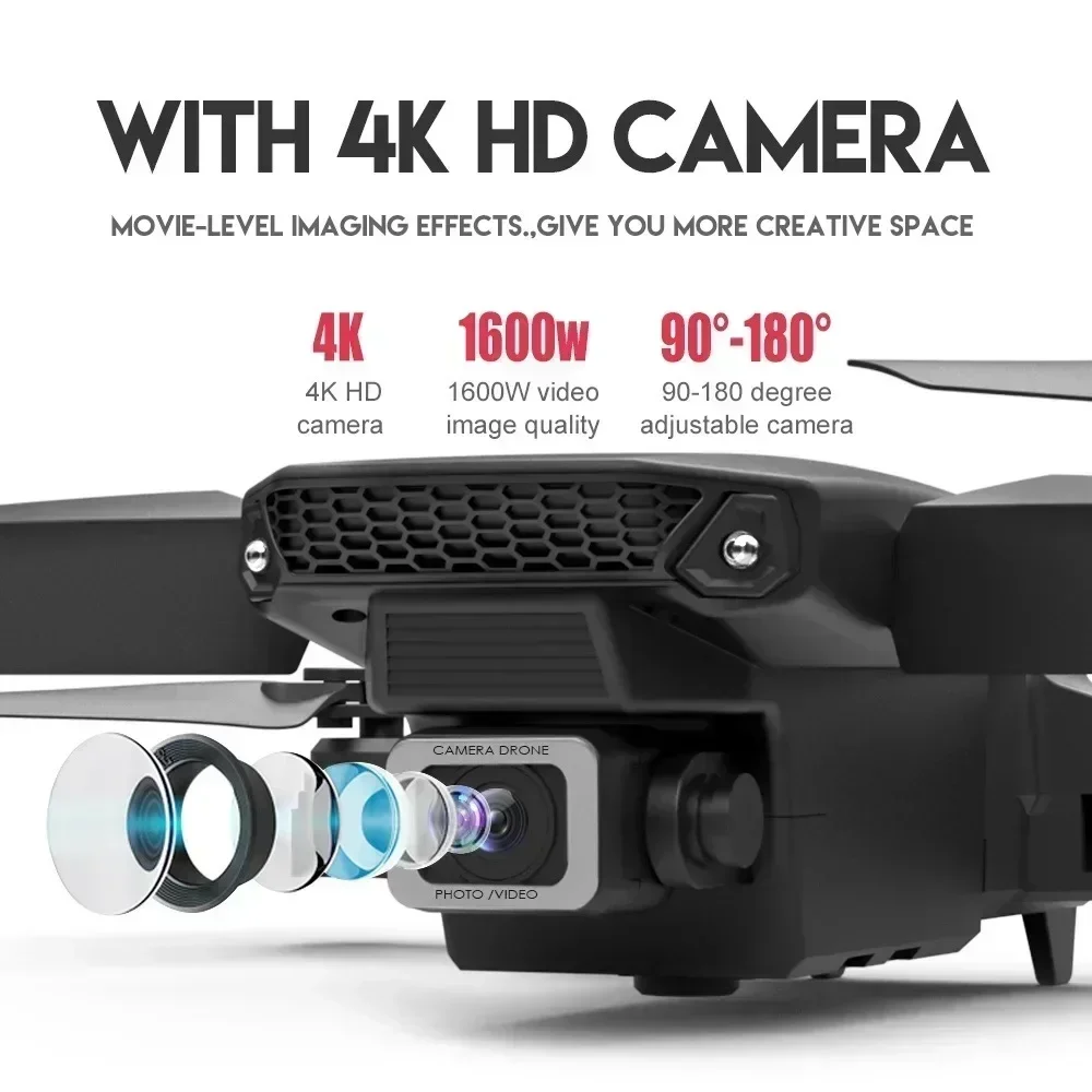 E88 Pro WIFI FPV Drone Wide An - Drone Kf Rc recensie en prijs