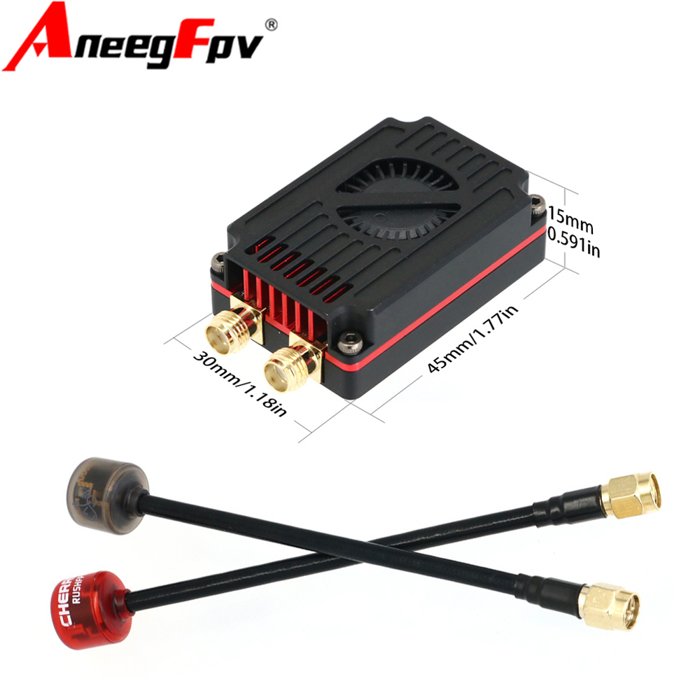 RUSHFPV 4.9G 5.8G 2.5W VTX 8+  - Drone Rc Remote recensie en prijs