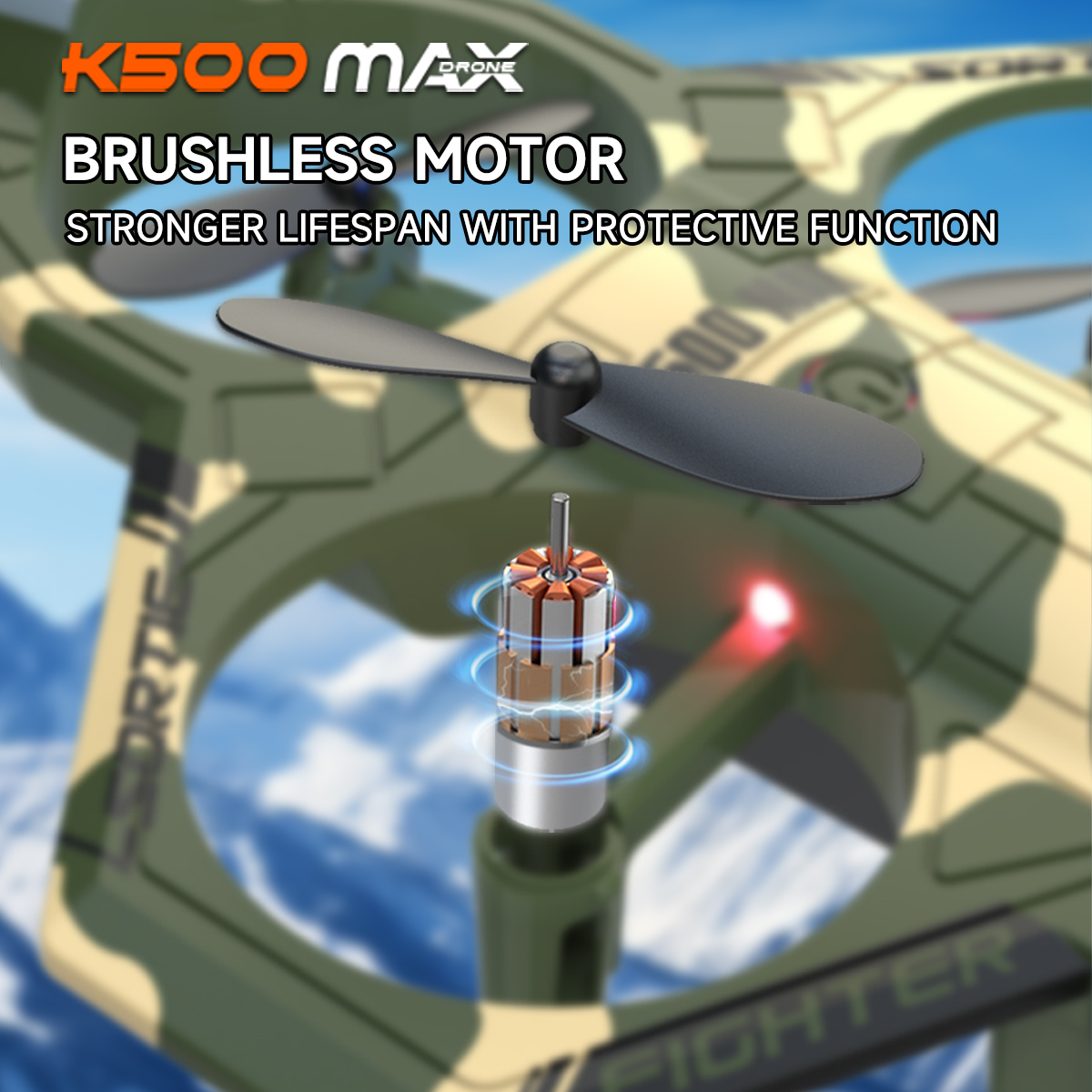 AXNEN K500 MAX RC Plane Fighte - Drone Rc Bolide recensie en prijs