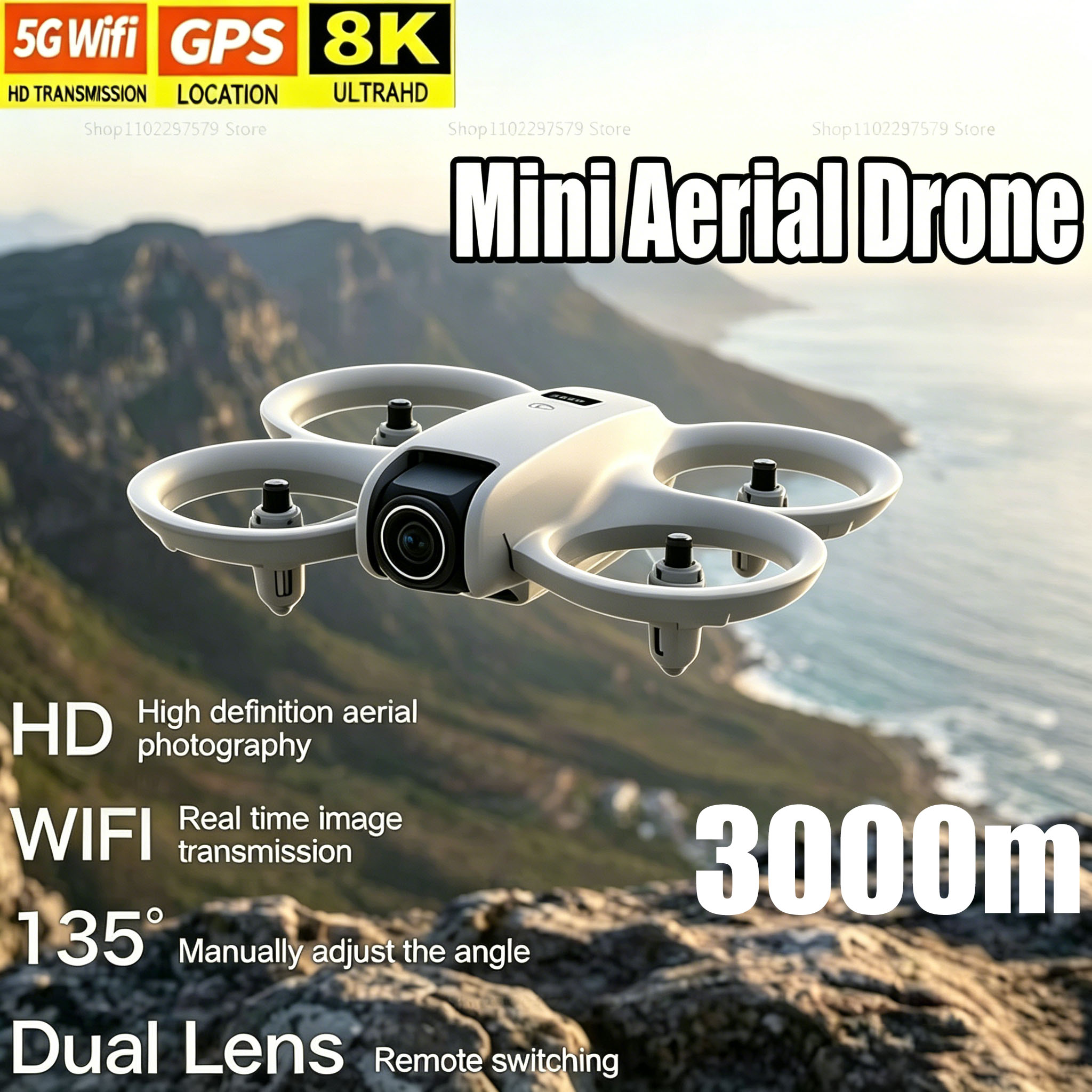 Mini Drone with 8K HD Camera F - Drone Without Rc recensie en prijs