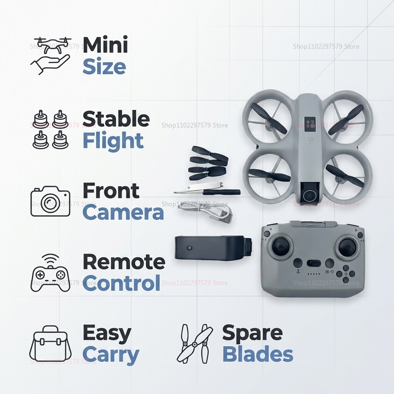 Mini Drone with 8K HD Camera F - Drone Without Rc recensie en prijs