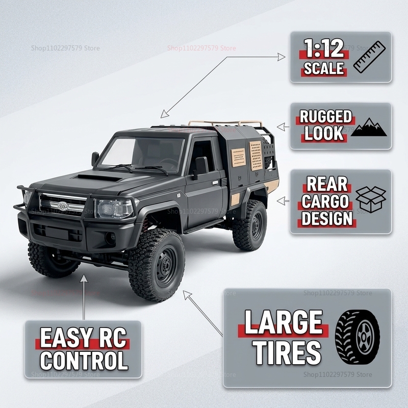New MN82 MN82S MN82T 1/12 Full - Rc Suspension Arm recensie en prijs