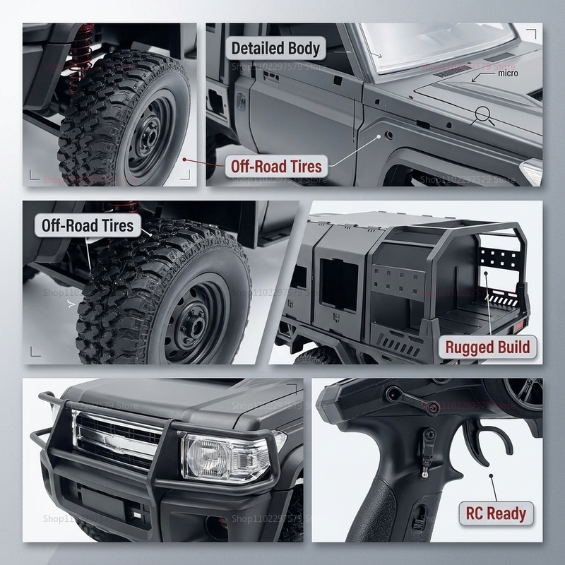 New MN82 MN82S MN82T 1/12 Full - Rc Suspension Arm recensie en prijs