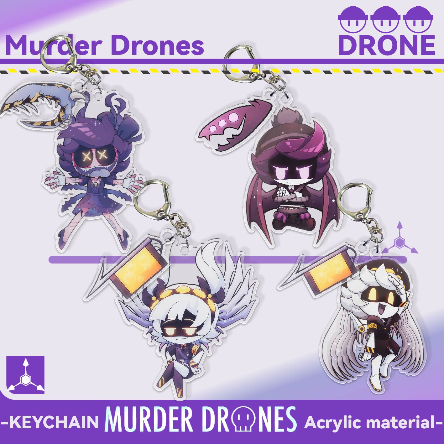 Murder Drones Keychain.,2D Acr - Drone & Rc Plane Maker Durgapur West Bengal recensie en prijs