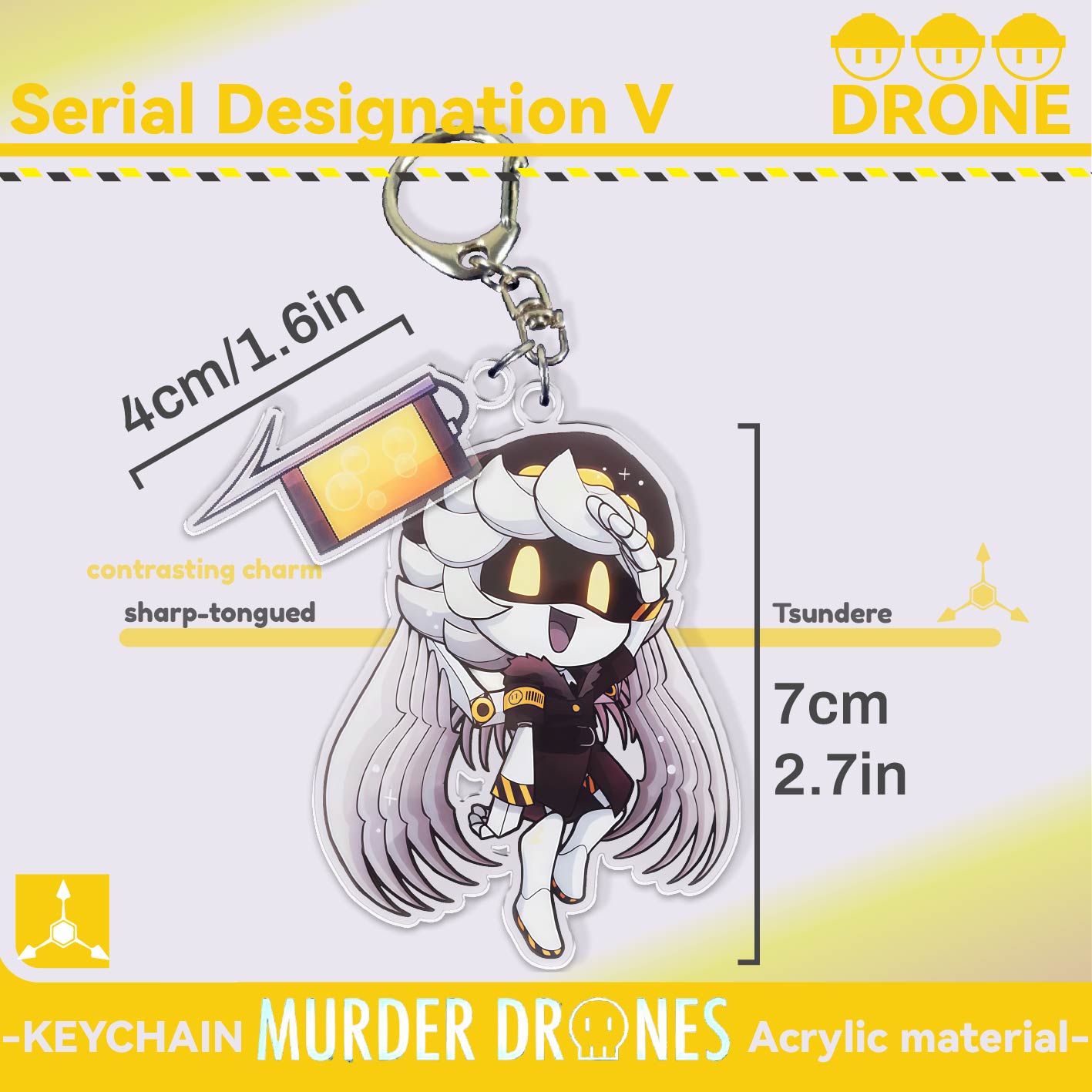 Murder Drones Keychain.,2D Acr - Drone & Rc Plane Maker Durgapur West Bengal recensie en prijs