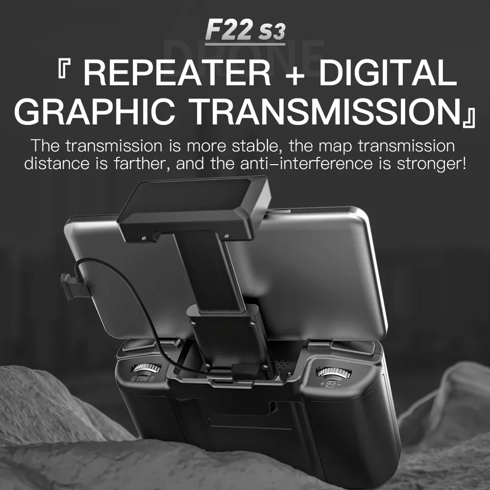 SJRC F22 S3 pro Foldable RC Qu - Drone Top Rc recensie en prijs