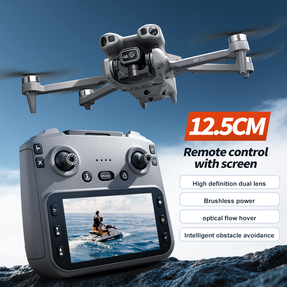 GT50 GPS Drone, 8K Dual Camera - Drone Top Rc recensie en prijs
