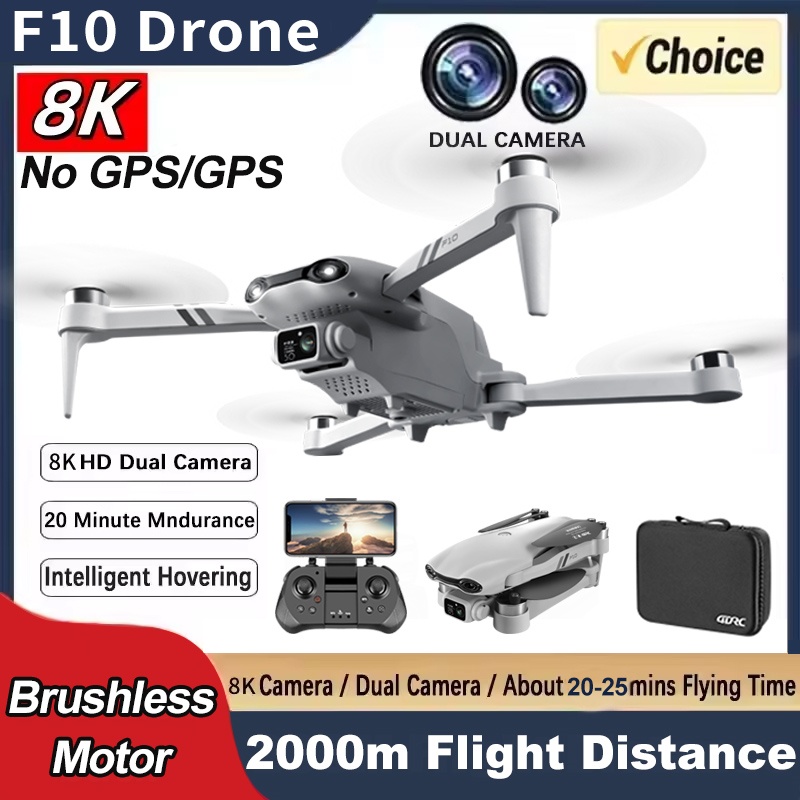 F10 RC Drone 8K Professinal Wi - Drone Top Rc recensie en prijs