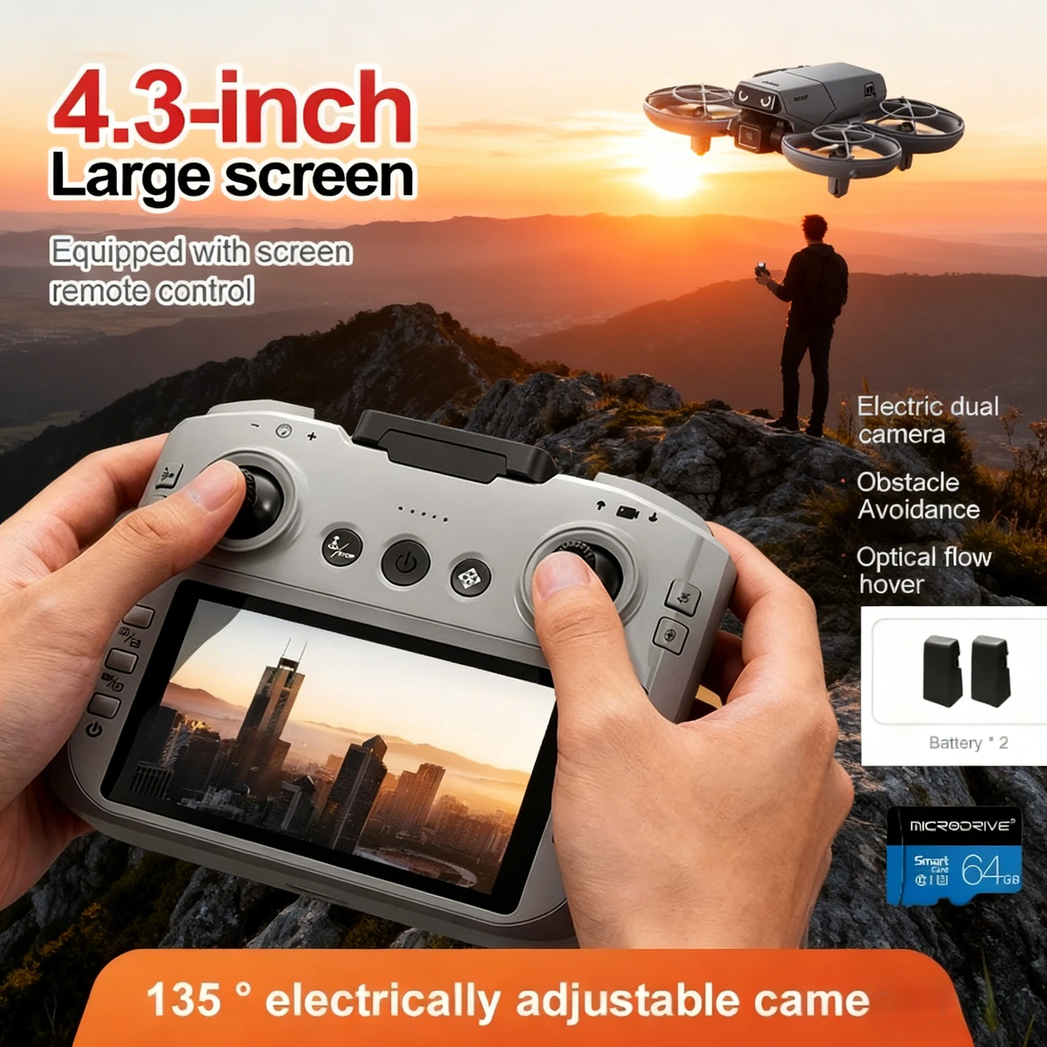 D36 Mini Drone With Screen Rem - Drone Top Rc recensie en prijs