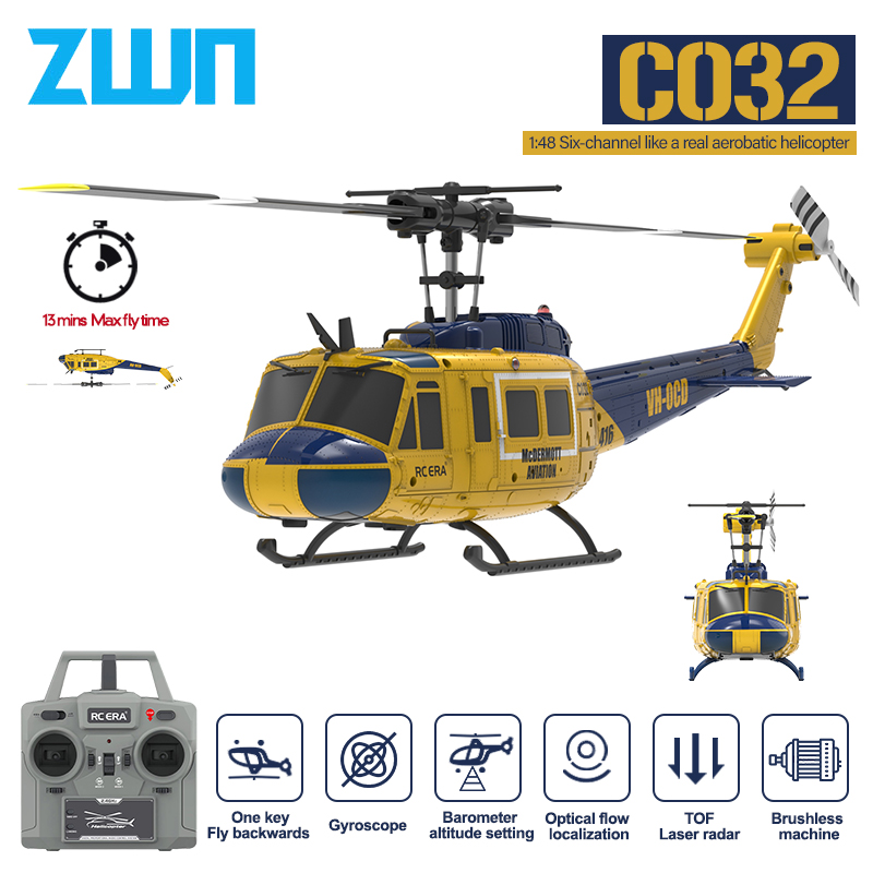 C032 RC Helicopter 2.4G 6-Aixs - Drone Rc Bolide recensie en prijs