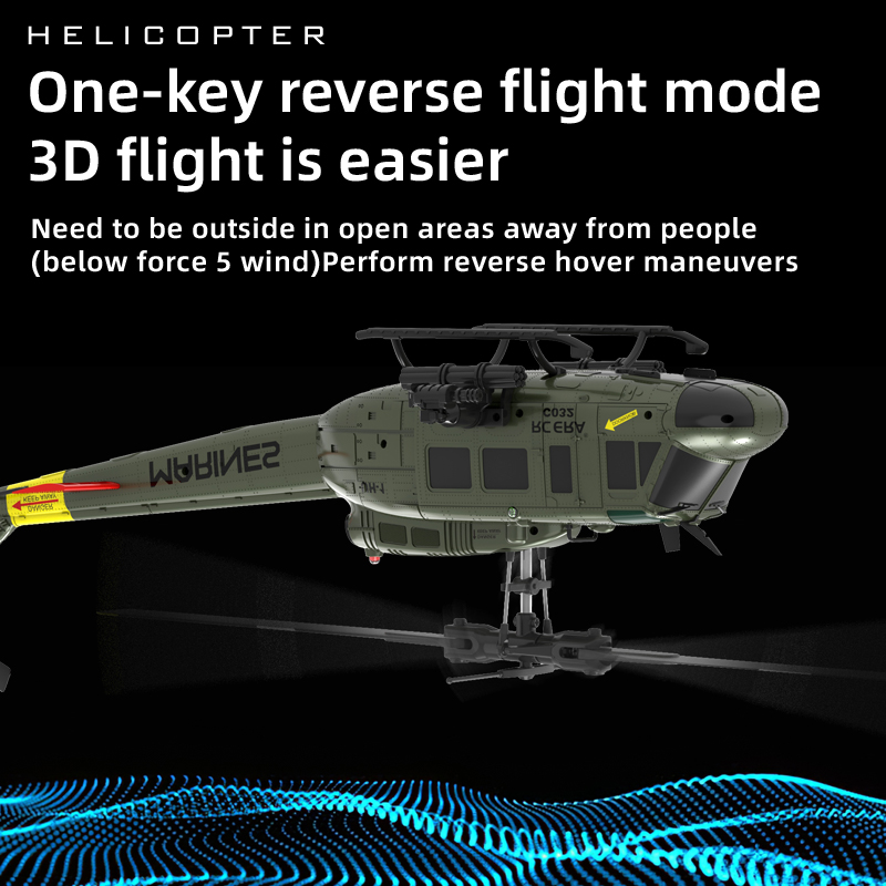 C032 RC Helicopter 2.4G 6-Aixs - Drone Rc Bolide recensie en prijs