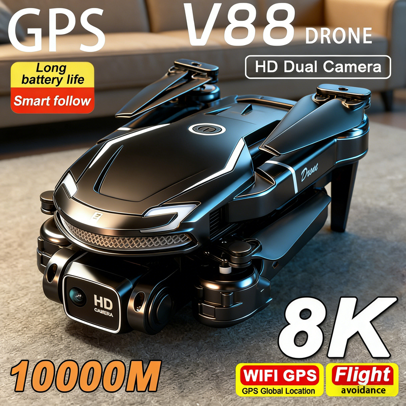 New Drone V88 pro RC Quadcopte - Drone Top Rc recensie en prijs