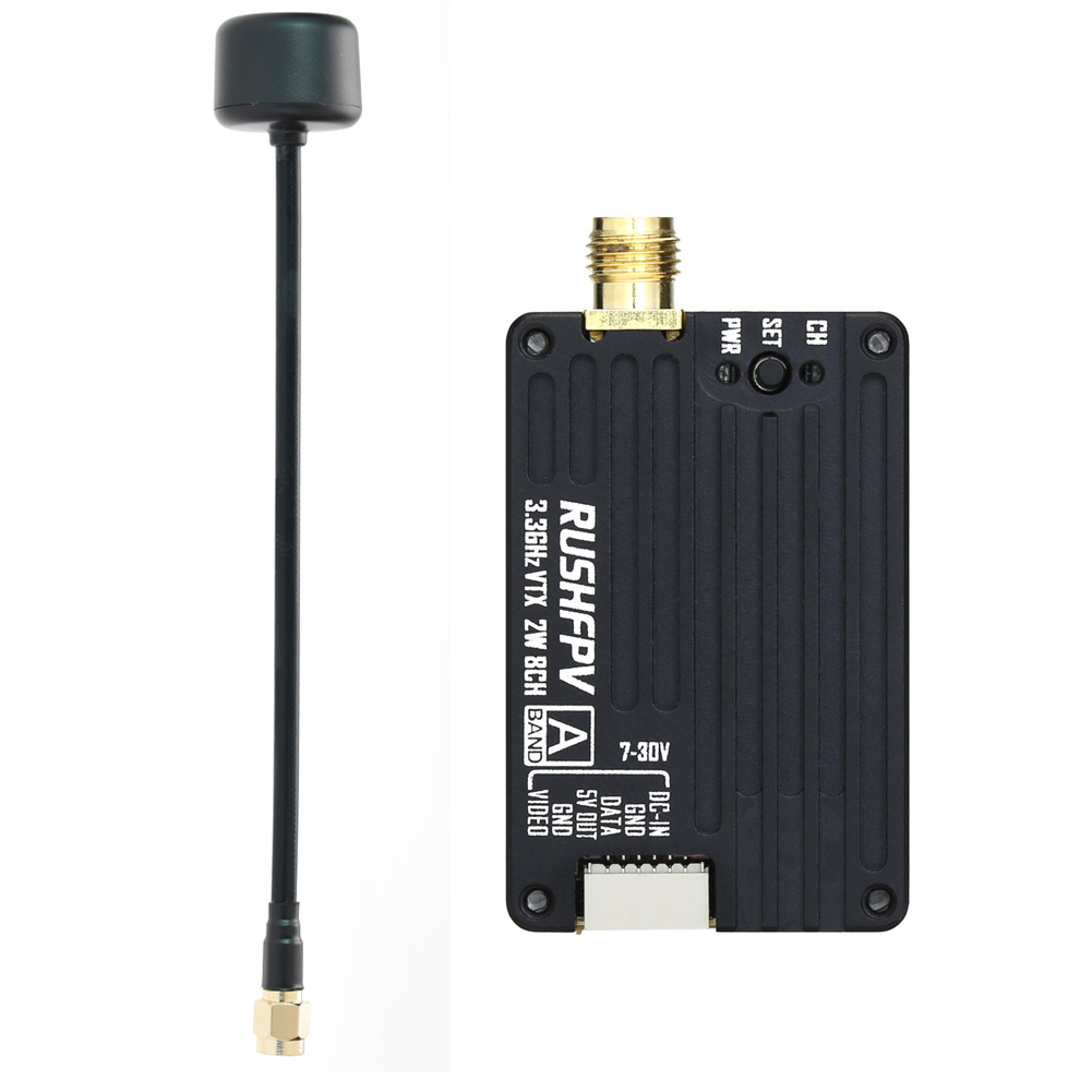RUSHFPV 3.3G 2W VTX Transmitte - Drone Rc Remote recensie en prijs