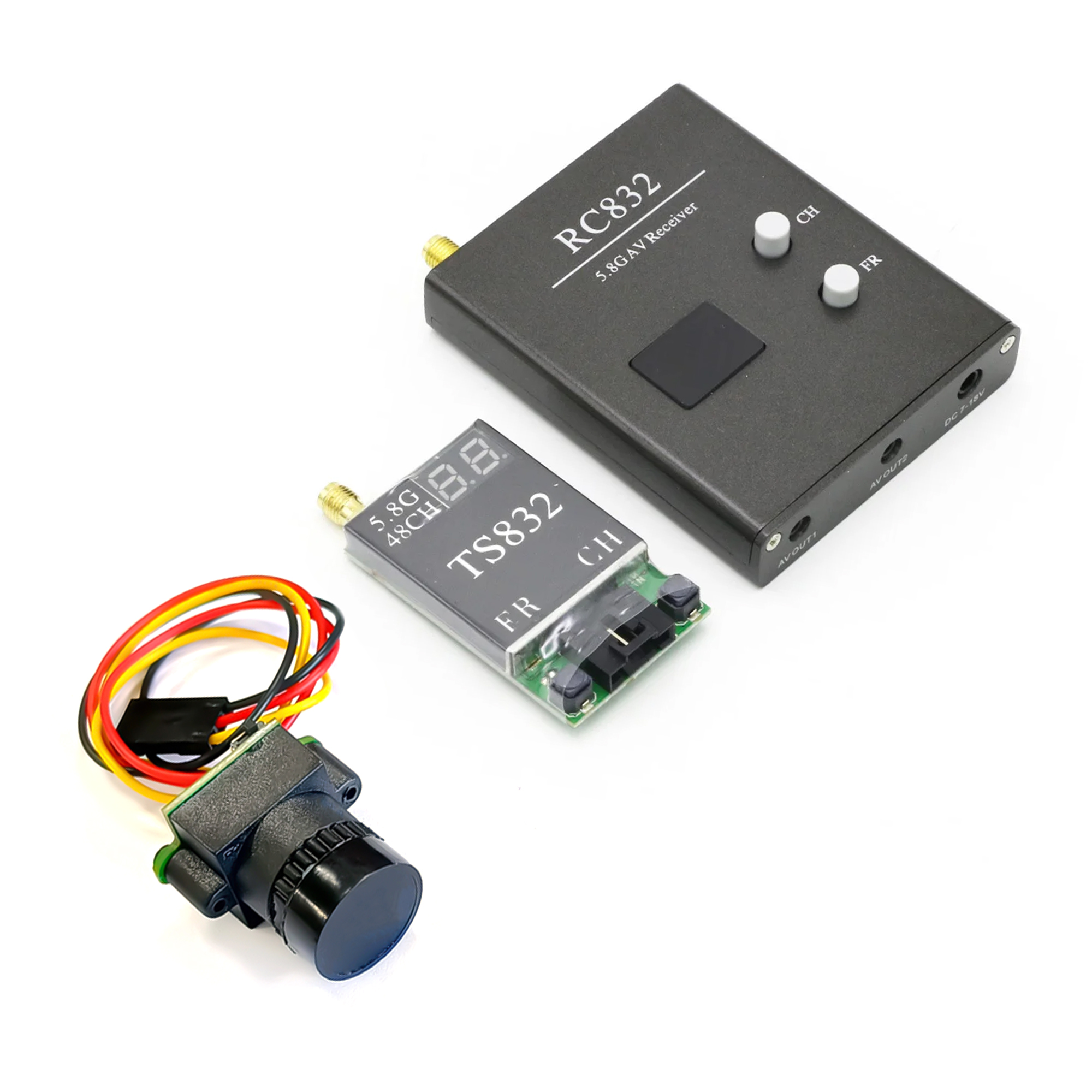 TS832 Receiver +RC832 +1000TVL - Fpv Antenna Receiver recensie en prijs