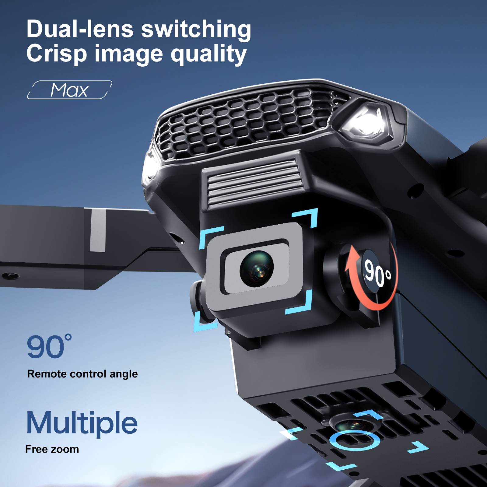 2025 New E88 E99 Upgraded Dron - Drone Kf Rc recensie en prijs