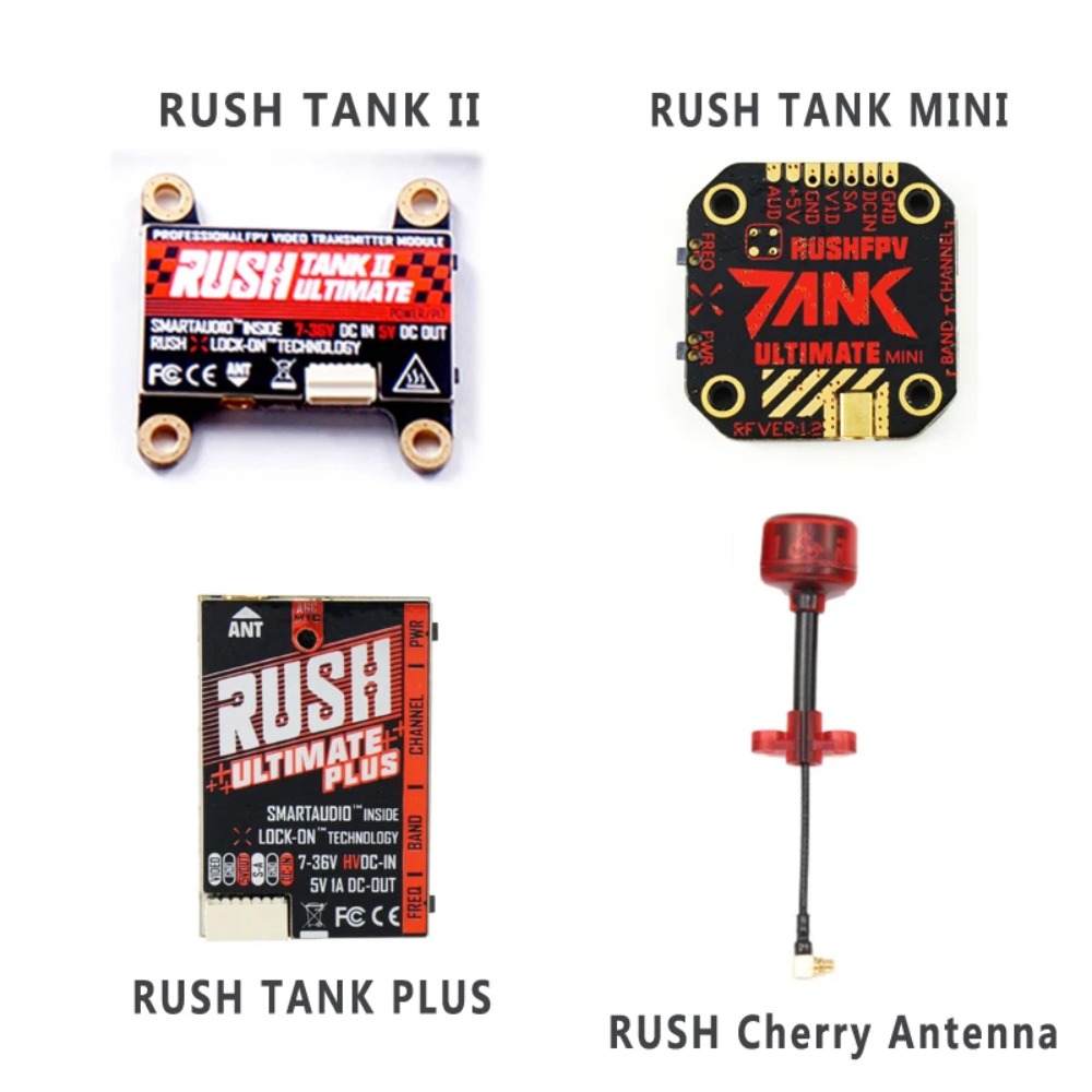 RUSH TANK Ultimate II/Mini/ PL - Fpv Antenna Receiver recensie en prijs