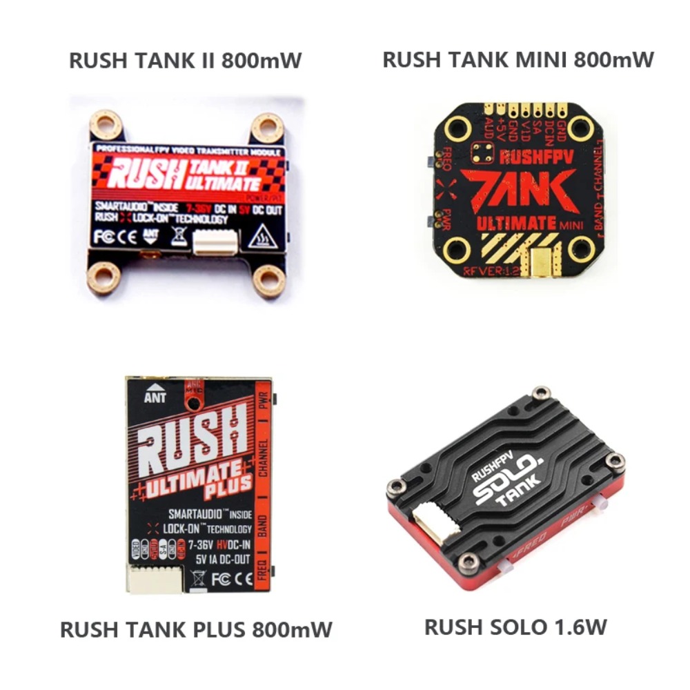 RUSH TANK Ultimate II/Mini/ PL - Fpv Antenna Receiver recensie en prijs