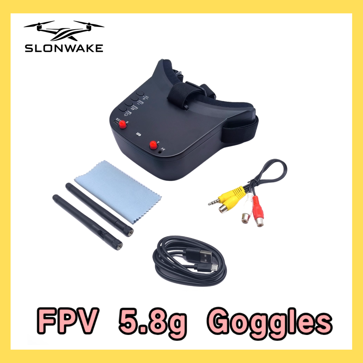 SLONWAKE 5.8G 48CH FPV 400mw V - Drone Rc Racing recensie en prijs