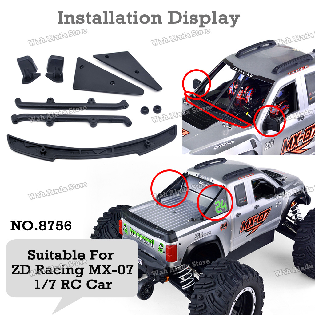 ZD Racing MX-07 1/7 RC Car Pro - Rc Car Body Shell recensie en prijs