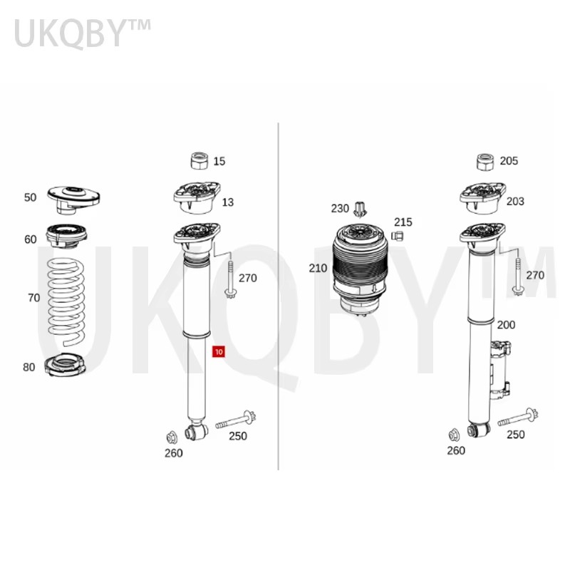 A2053207130 Suspension rod swi - Rc Suspension Arm recensie en prijs
