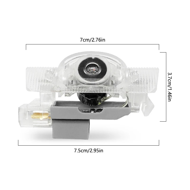 2Pcs LED Projector Lamp Car Do - Drone Rc Bolide recensie en prijs