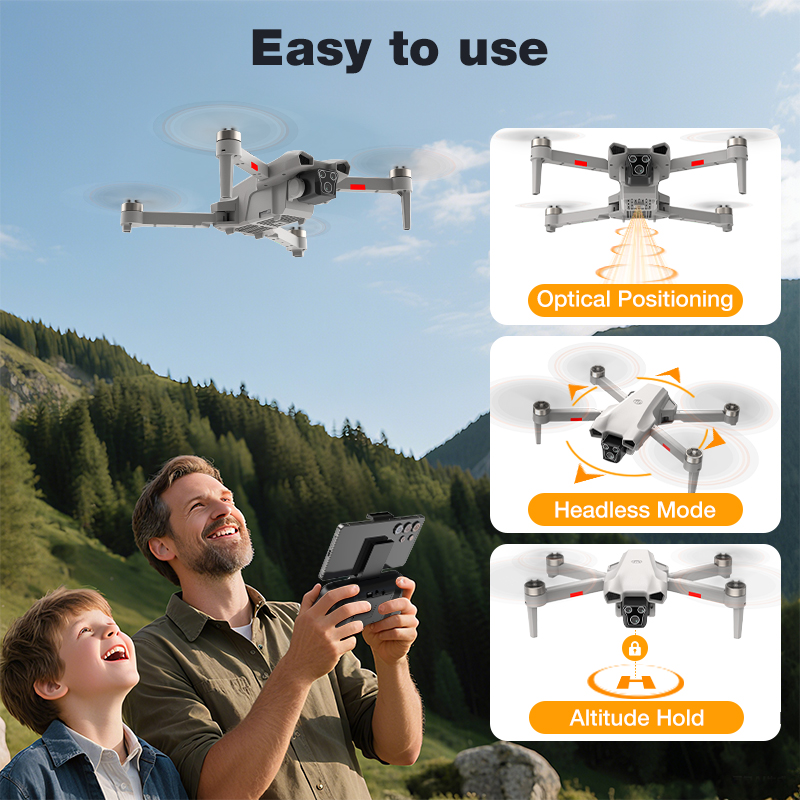 NEW Hot L017 Pro Drone Brushle - Drone Kf Rc recensie en prijs