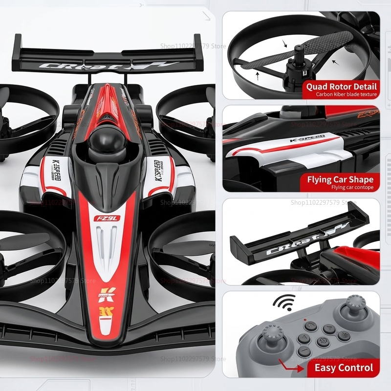 Mini RC Flying Car Transformab - Drone Without Rc recensie en prijs