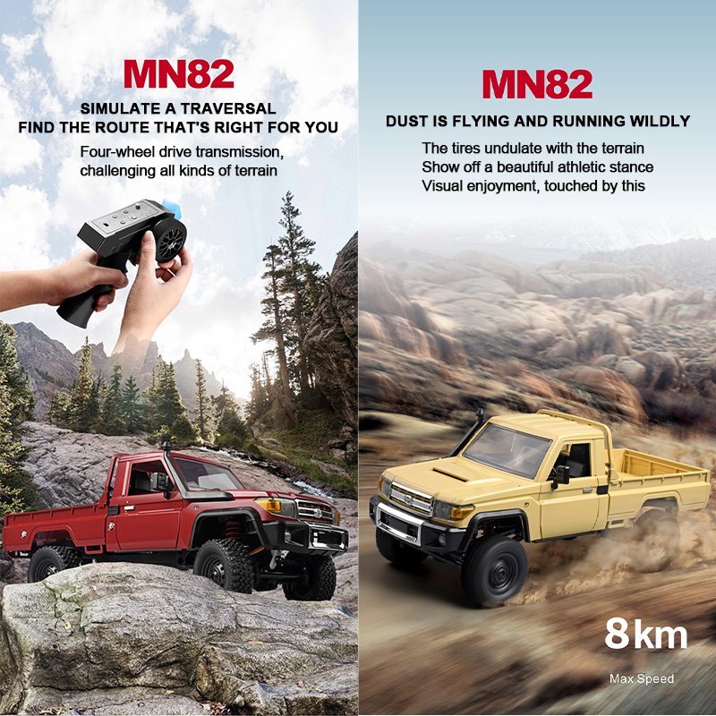 ZWN MN82 1:12 Retro Rc Car Wit - Drone Rc Bolide recensie en prijs